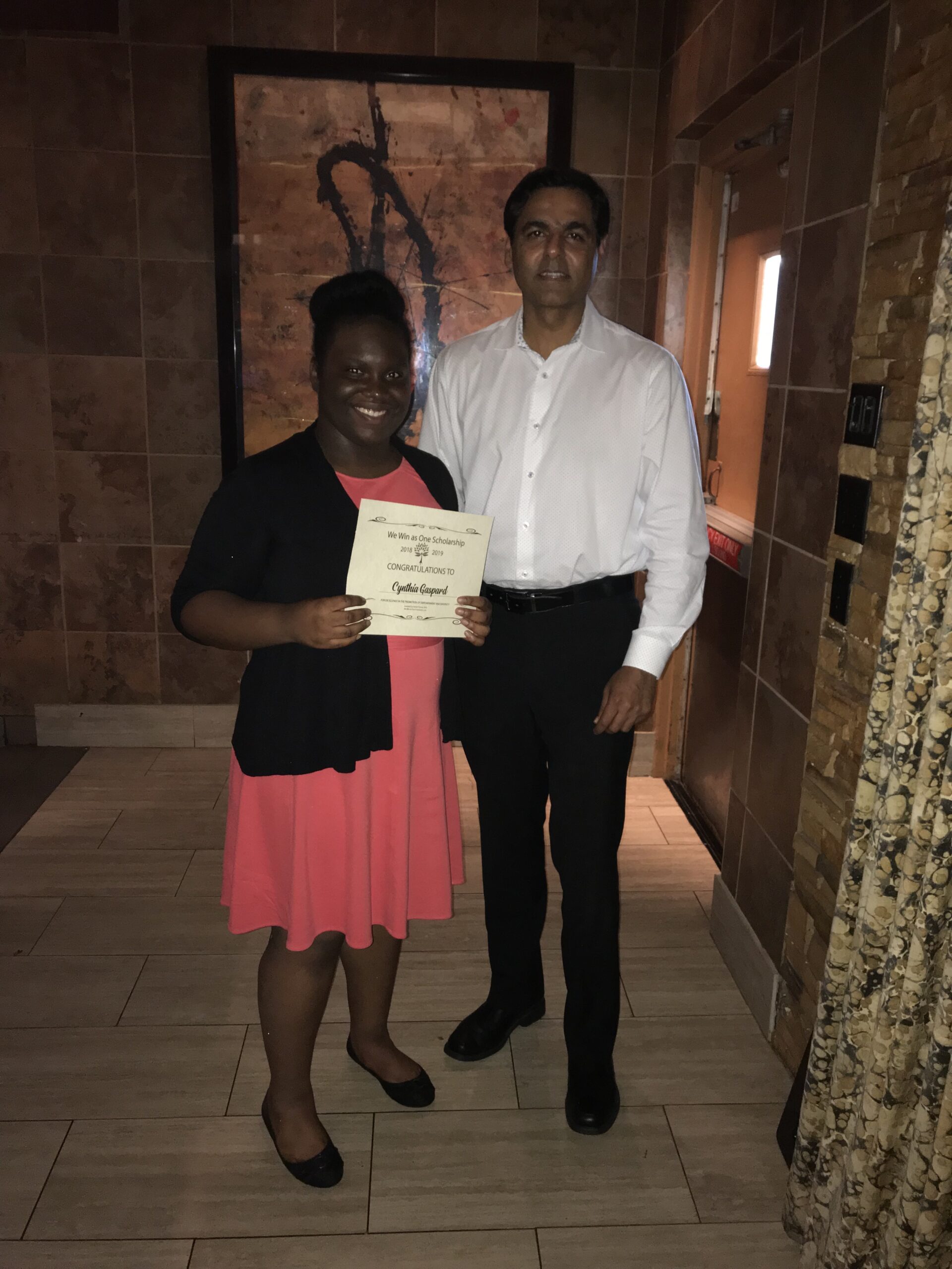 Cynthia Gaspard 2019 2